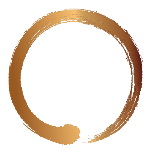 The Enso symbol at BEZA’s Zen Academy in Cape Town, South Africa, representing mindfulness, Zen meditation, and the journey toward spiritual awakening and wholeness.