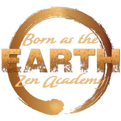 Born as the Earth Zen Academy (BEZA) logo representing mindfulness, Zen meditation, and spiritual retreats in Cape Town, offering holistic growth through Buddhist and shamanic practices.